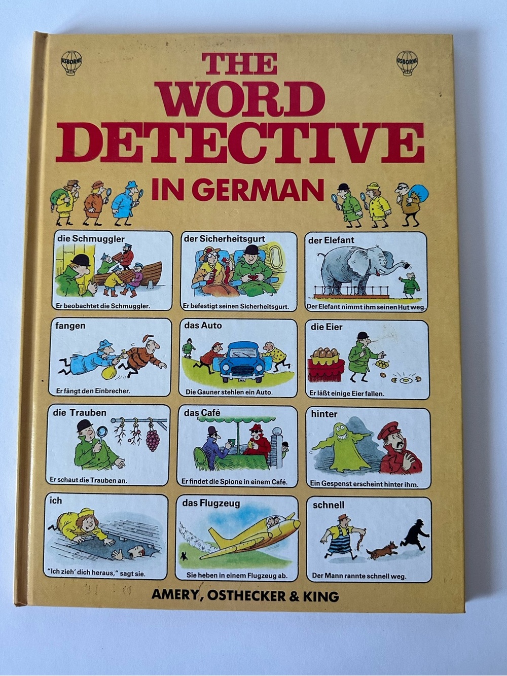 The Word Detective in German" by Heather Amery, Nicole Osthecker, and Colin King